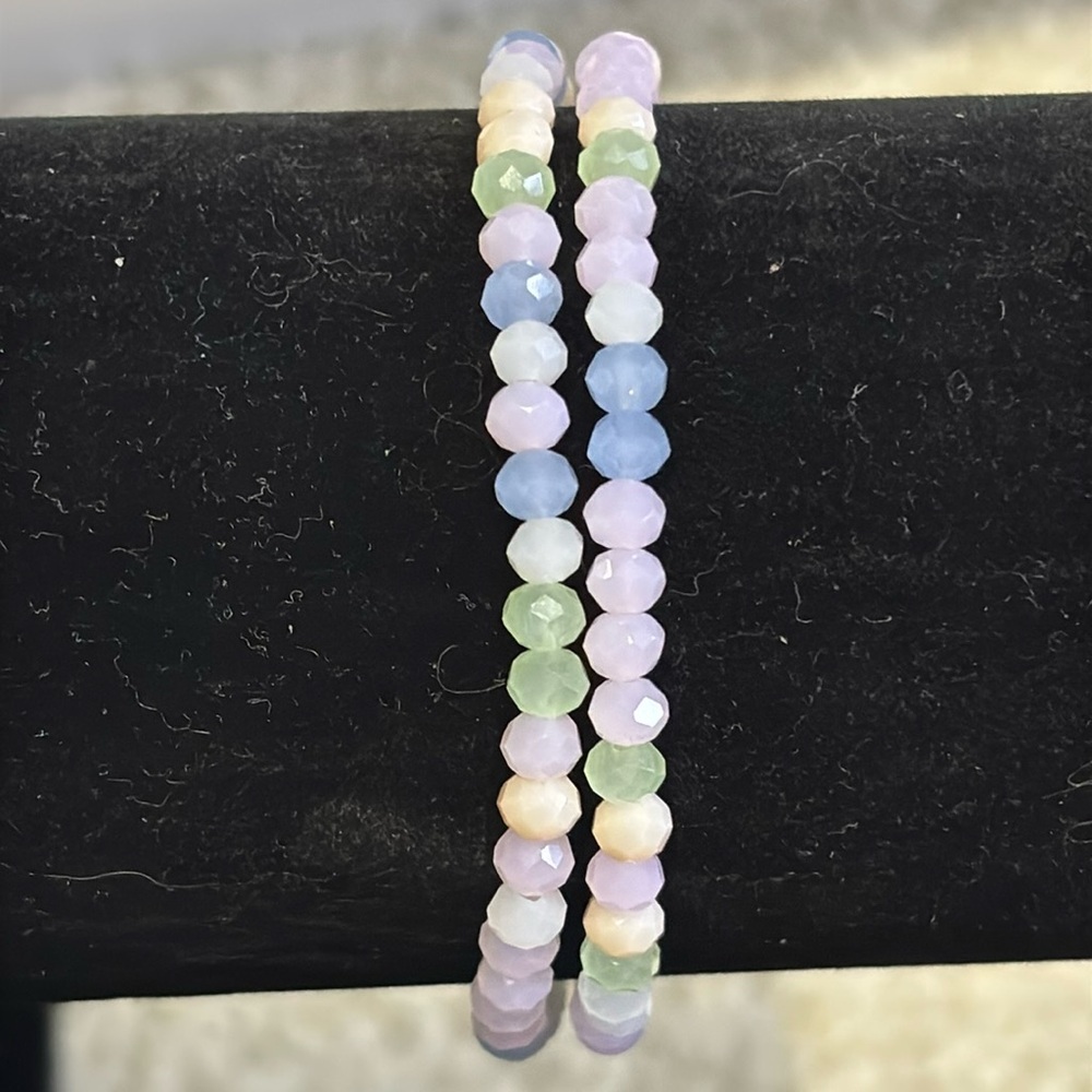 NWOT CR14 Natural Austrian Crystal Bracelet 4mm